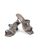 Lamoure Gun Metal Casual Heel For Women Lmw039125 C181