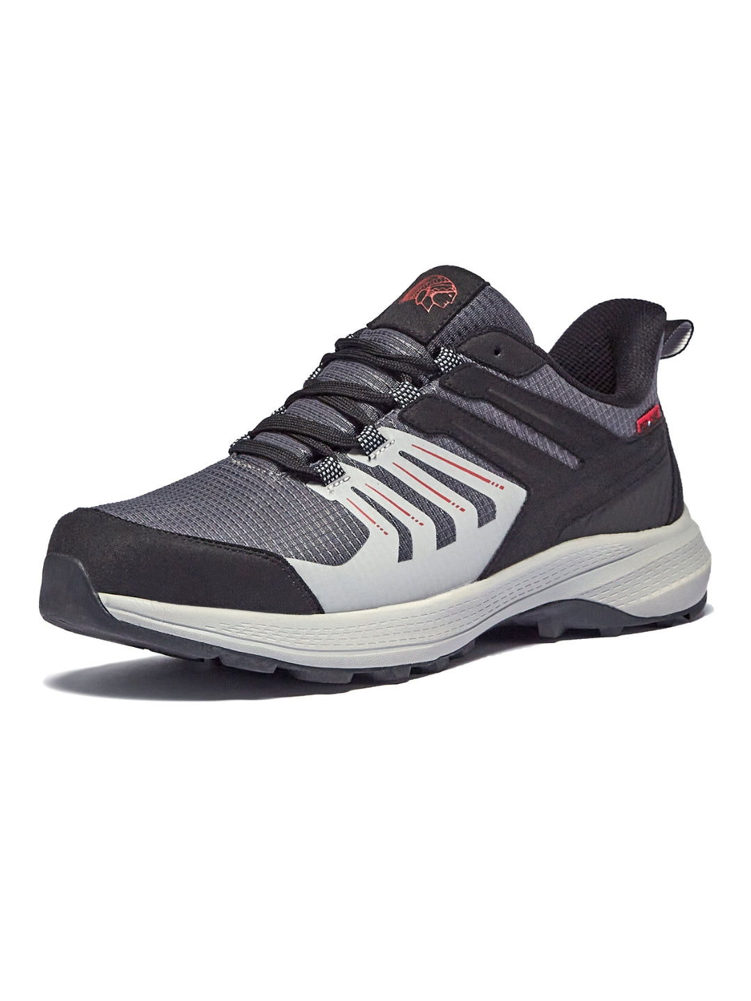 Red Chief Sports Travosole Black-D.Grey Hiking Shoes For Men H20041 F019