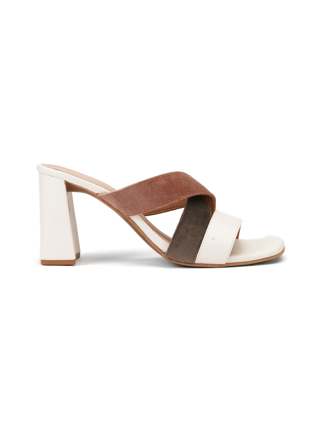 Lamoure White Casual Heel For Women Lmw039278 C057