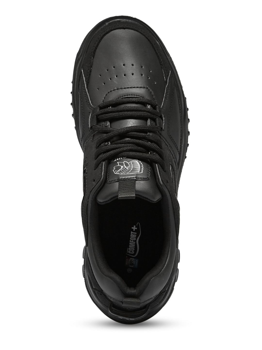 Red Chief Sports Black Sneakers For Man  C6009 001