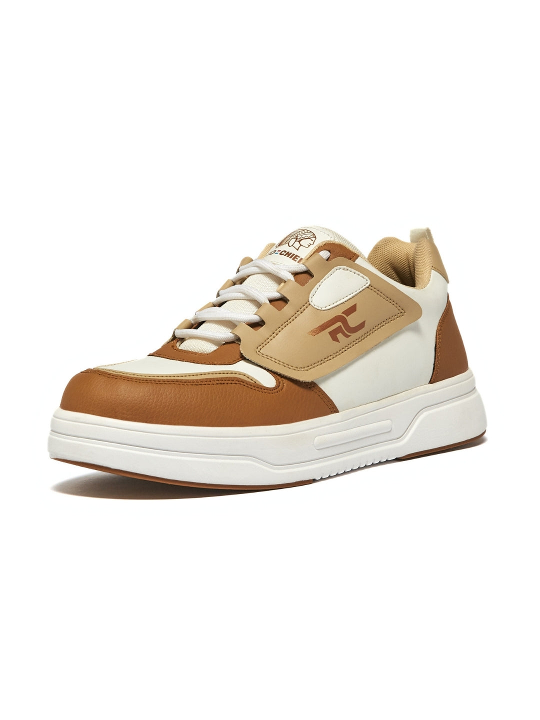 Red Chief Sports Brown-Lt.Beige Sneakers For Man  C6003 F027