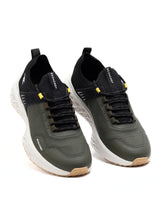 Red Chief Sports Black-Olive Walking Shoes For Men  W7014 F022
