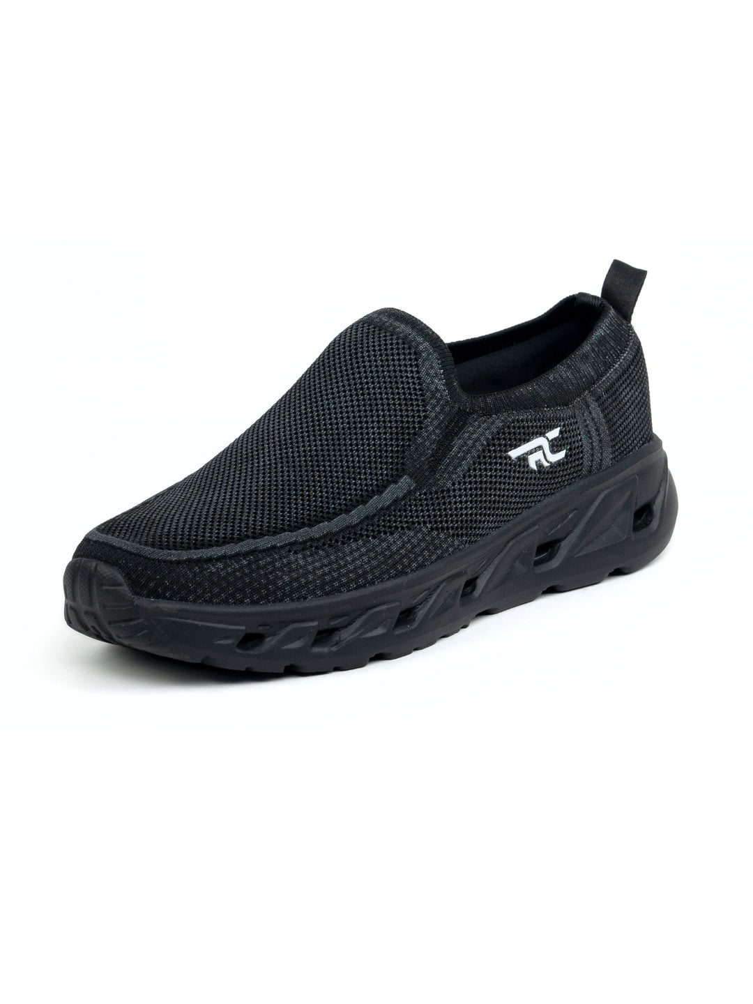 Red Chief Sports Black Walking Shoes For Men  W7017 001