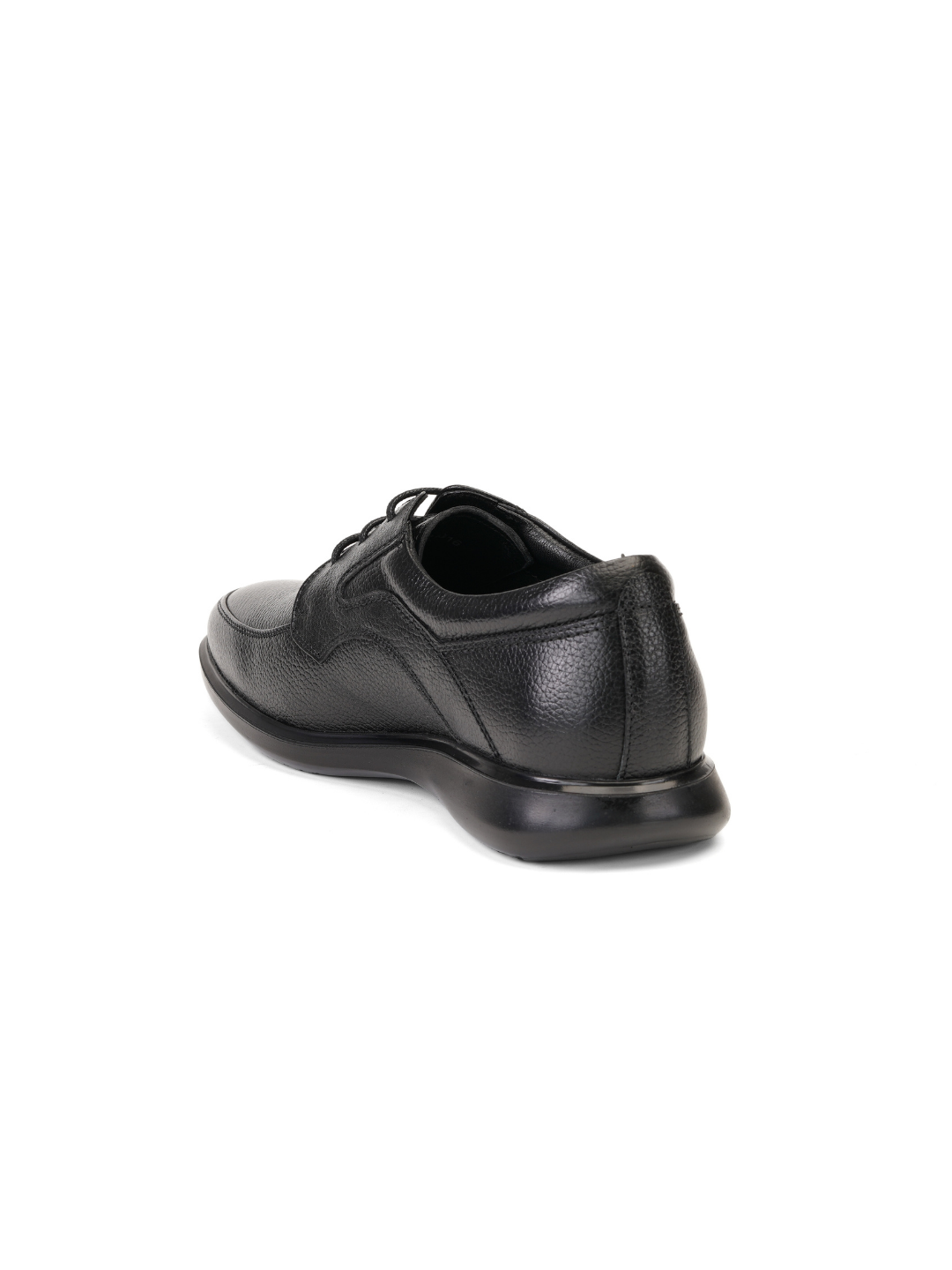 Zuup Black Genuine Leather Ankle Derby Formal Shoes For Men Zfm021016 C001