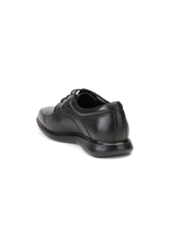 Zuup Black Genuine Leather Ankle Derby Formal Shoes For Men Zfm021016 C001