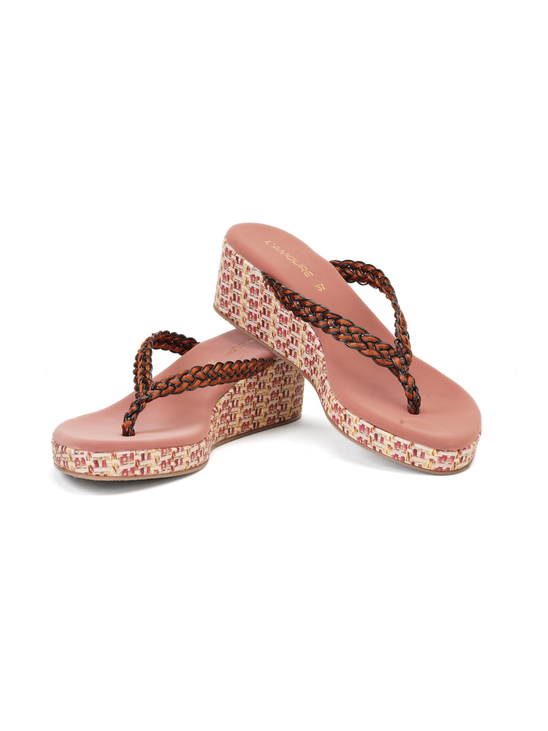 Lamoure Antique Casual Wedges For Women Lmw039123 C589