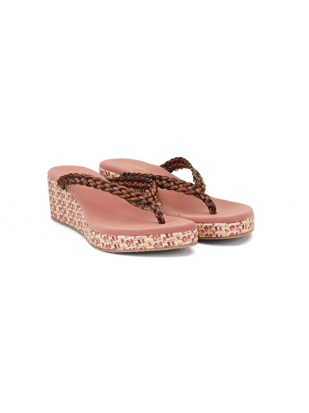 Lamoure Antique Casual Wedges For Women Lmw039123 C589
