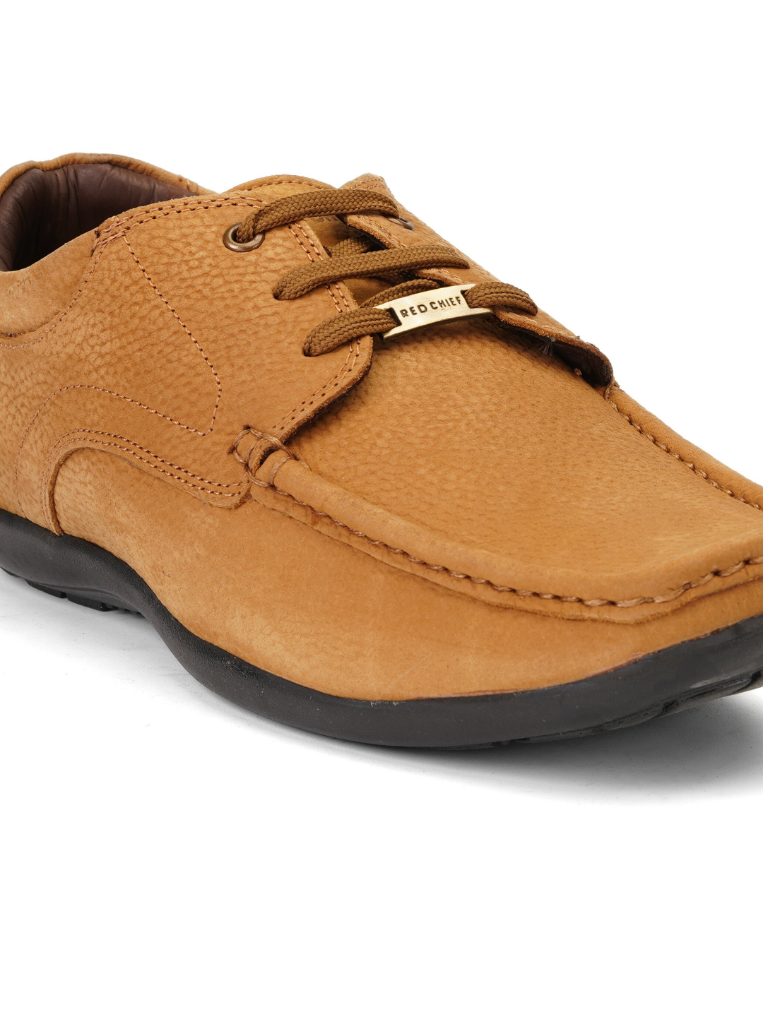 Red Chief Camel Lace-Up Casual Shoes For Men Rc 8002 C004