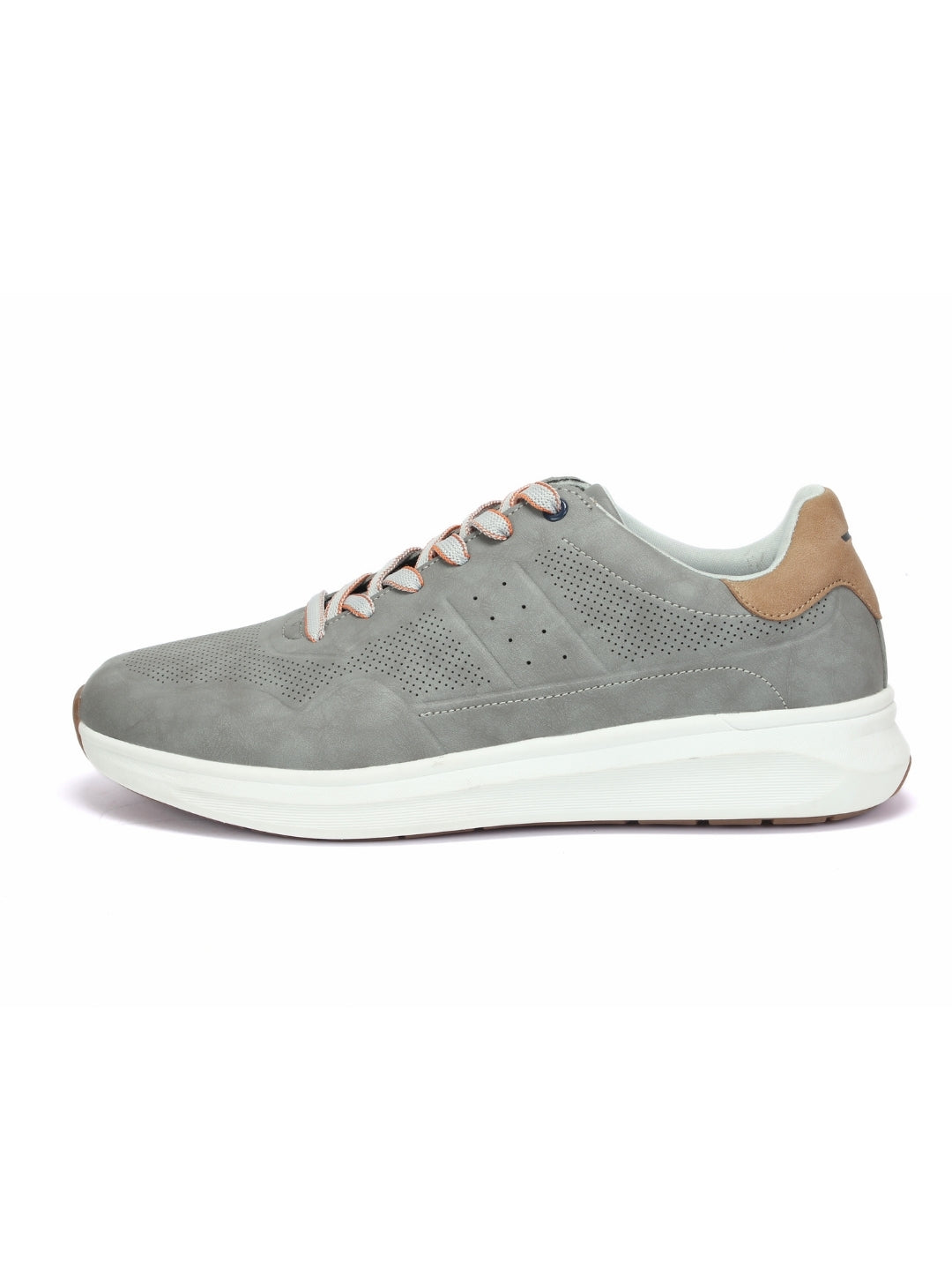 Red Chief Sports Mid Grey Sneakers For Man C6007 C782