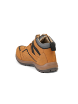 Extacy Rust Genuine Leather Derby Casual Shoes For Men Exm010209 C022