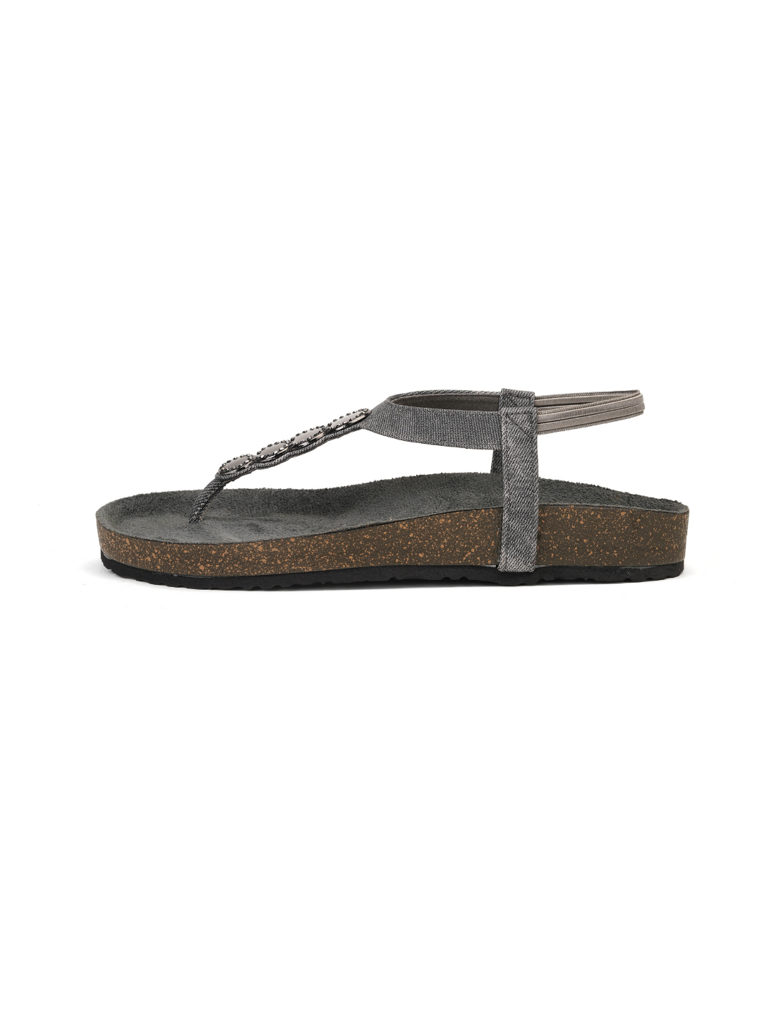 Lamoure Grey Casual  Flat For Women Lmw039184 C005