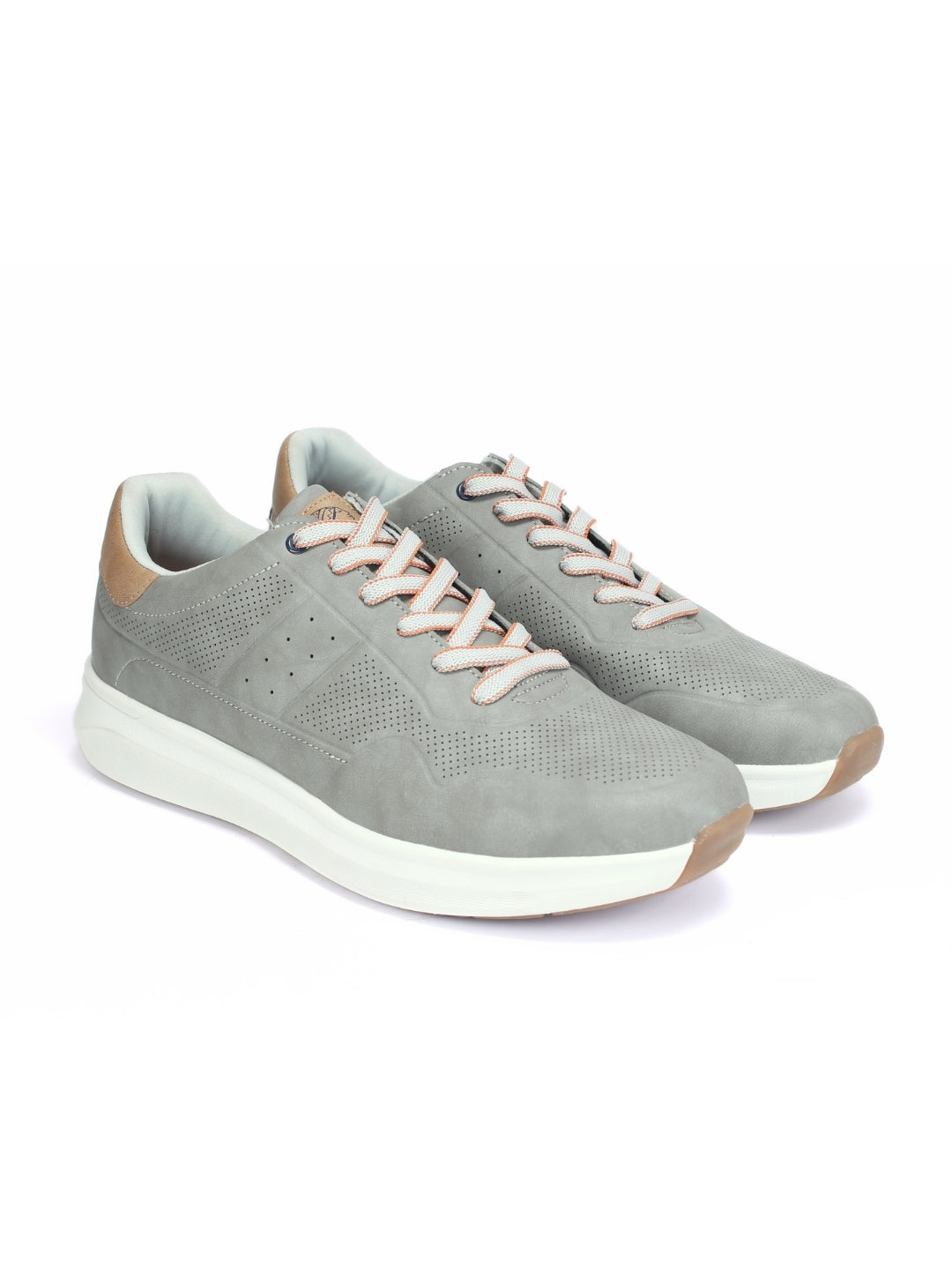 Red Chief Sports Mid Grey Sneakers For Man C6007 C782