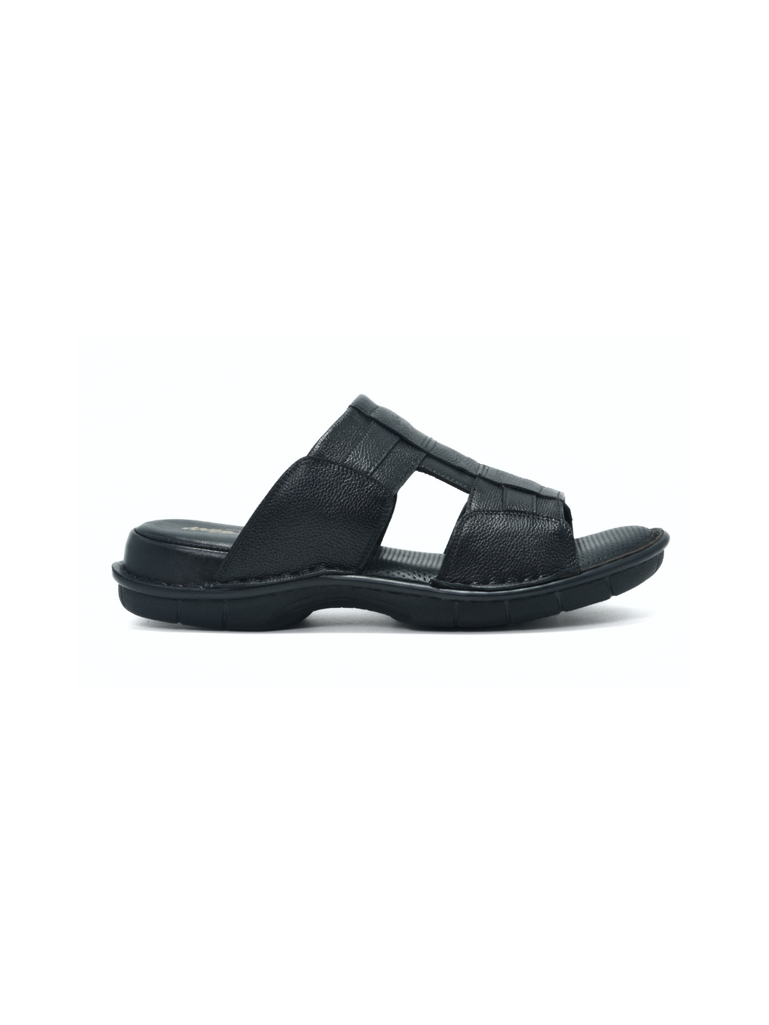 Hitz Black Slipper For Men 9240 C001