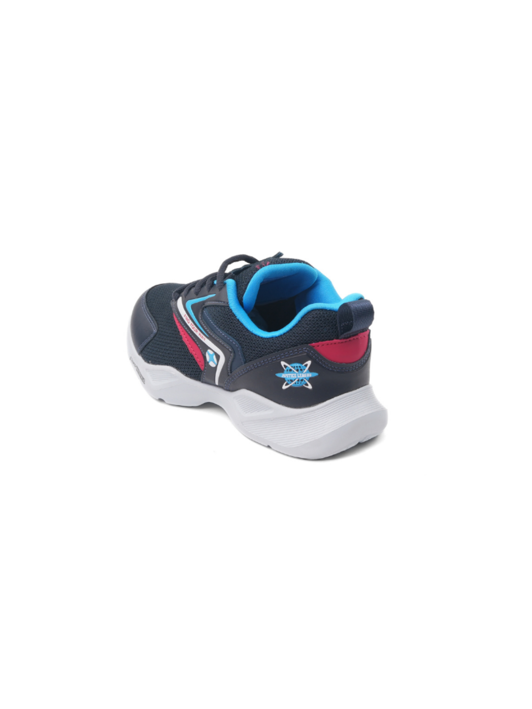 Campus Blue/Red Sports Shoes For Kids Ninza Jr-22C-670 C958