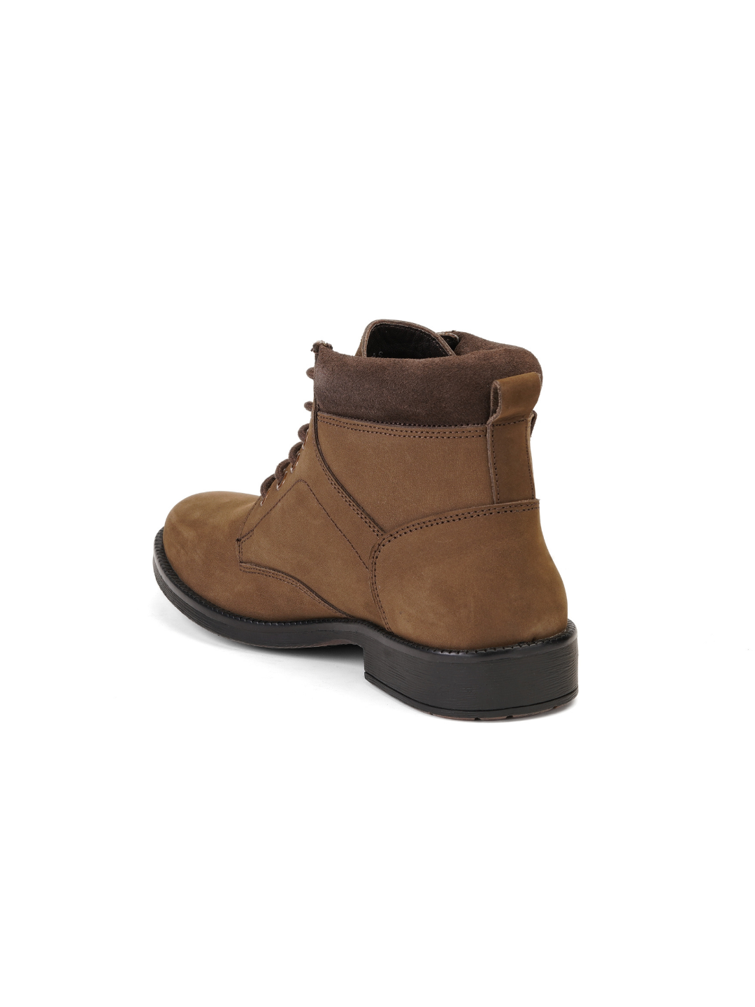 Extacy Brown Genuine Leather Boot Casual Shoes For Men Exm010208 C003