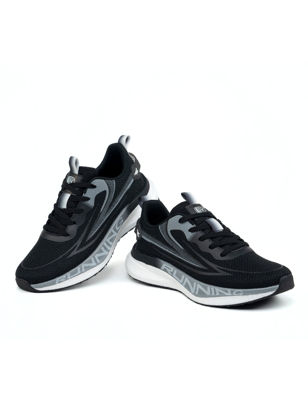 Red Chief Sports Black-D.Grey Running Shoes For Men R1725 F019