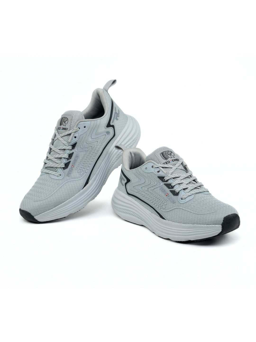 Red Chief Sports Hr-Grey Running Shoes For Men R1726 Cc28