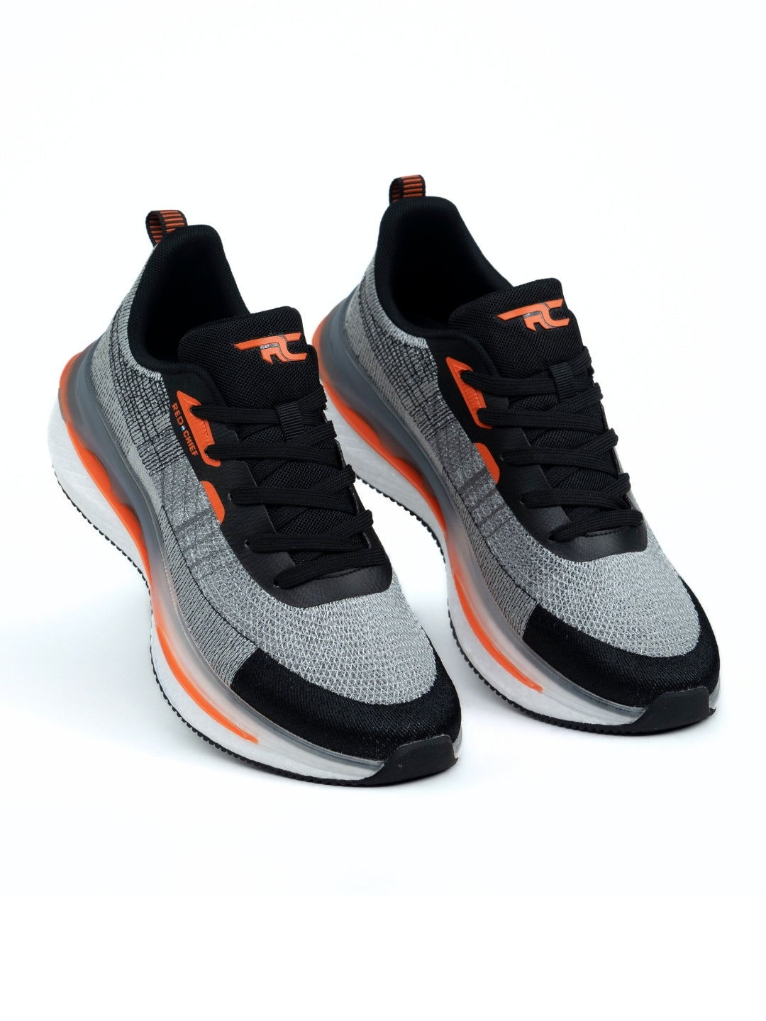 Red Chief Sports Black-D.Grey Running Shoes For Men R1722 F019
