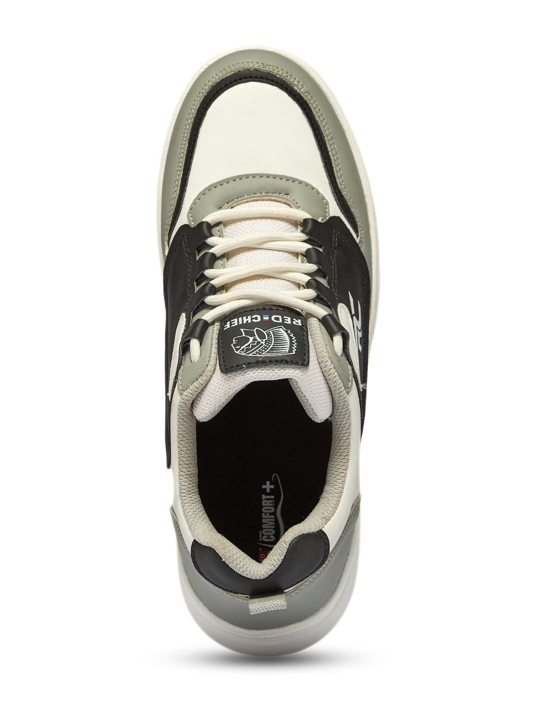 Red Chief Sports Lt.Grey-Black Sneakers For Man C6003 F038