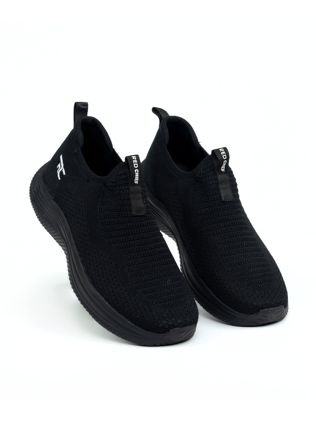 Red Chief Sports Black Walking Shoes For Men W7016 001