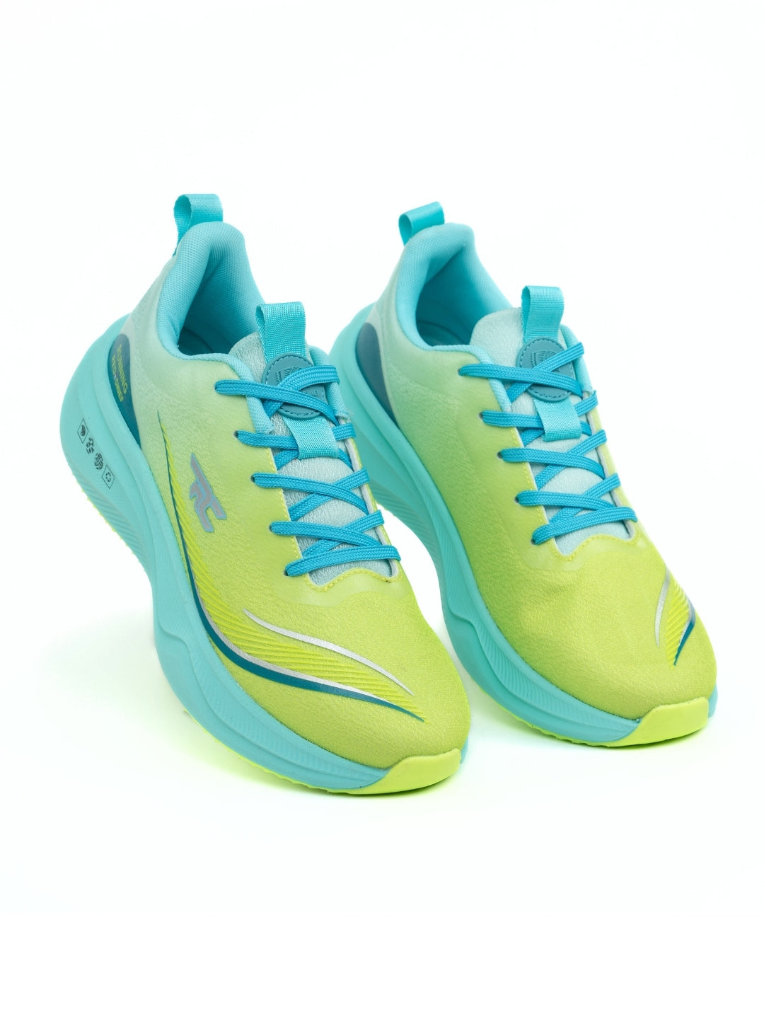 Red Chief Sports Sh.Green-C.Blue Running Shoes For Men R1703 F050