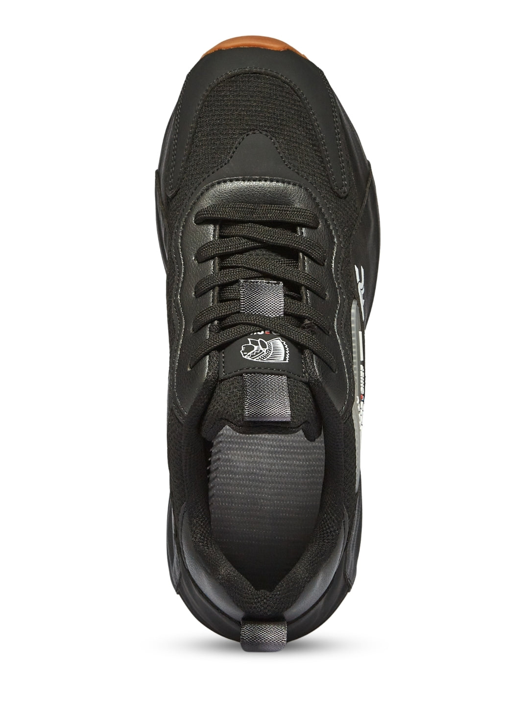 Red Chief Sports Black Sneakers For Man  C6005 001
