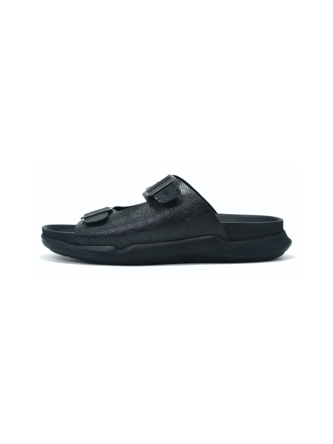 Hitz Black Slipper For Men 0`023 C001