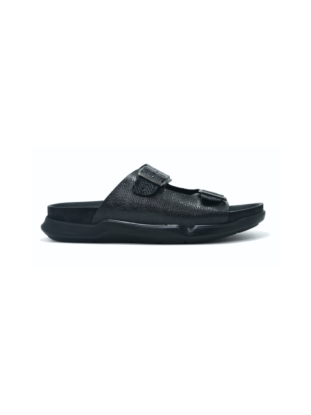 Hitz Black Slipper For Men 0`023 C001