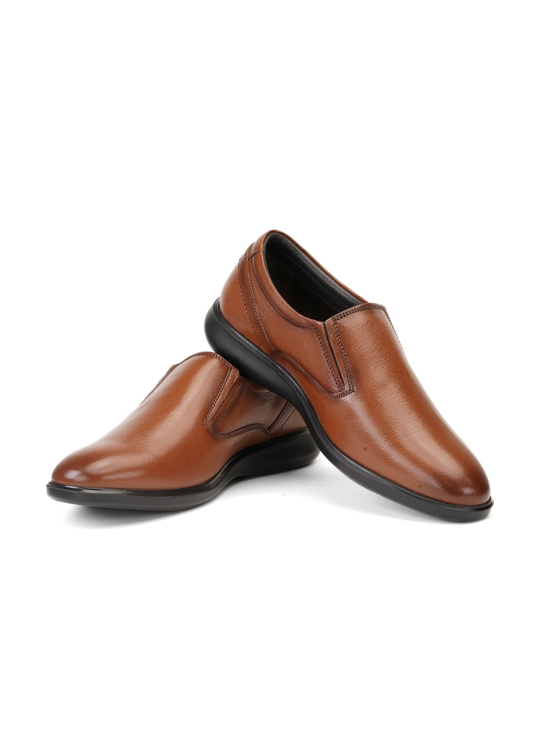 Zuup Tan Genuine Leather Formal Shoes For Men Zfm021017 C006