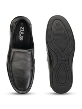 Zuup Black Genuine Leather Formal Shoes For Men Zfm021042 C001