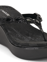 Lamoure Black Casual Wedge For Women Lmw039147 C001