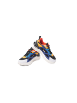 Campus Black/R.Blue Sports Shoes For Kids Turtle-22C-186 C947