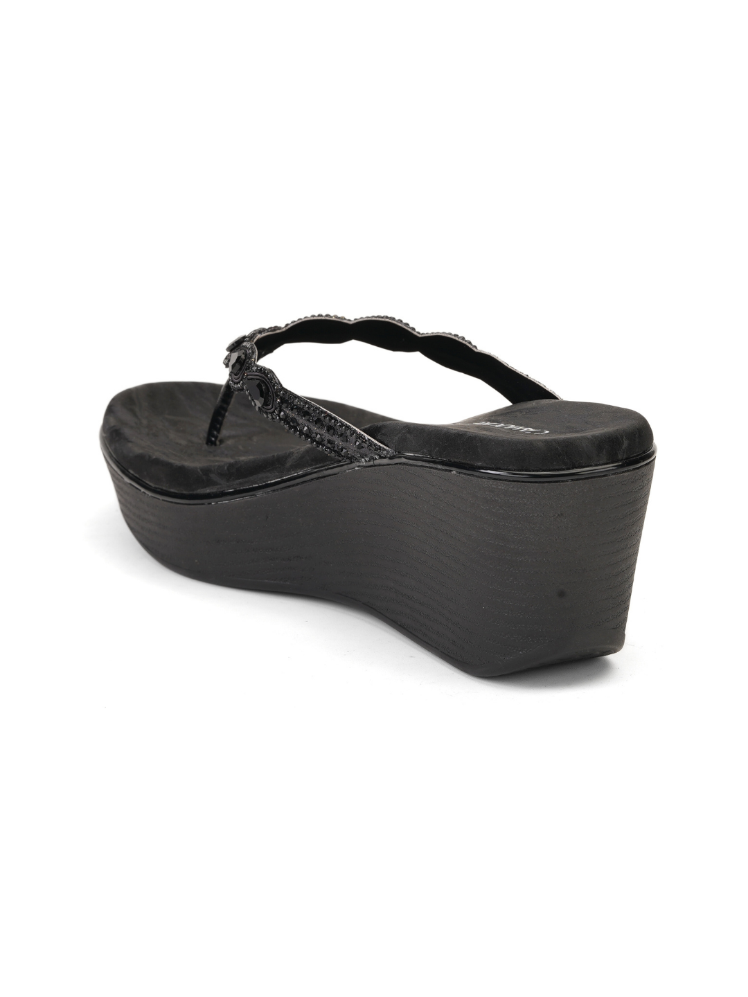 Lamoure Black Casual Wedge For Women Lmw039147 C001