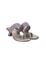 Lamoure Gun Metal Fancy Heels For Women Lmw039116 C181