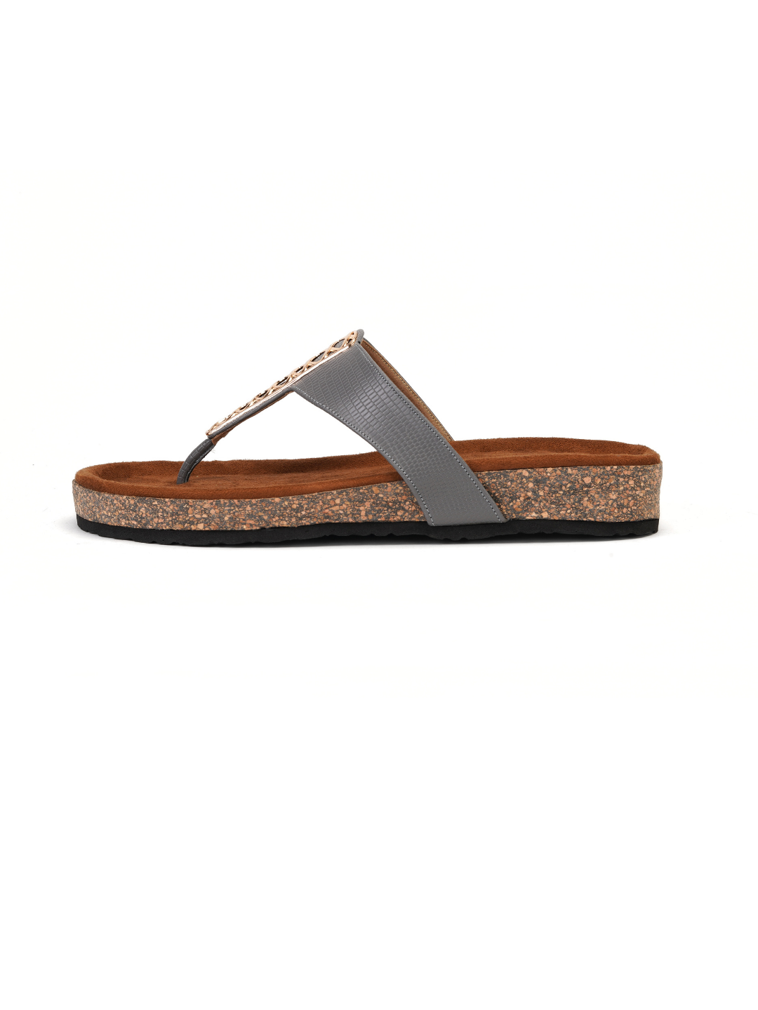 Lamoure Gunmetal Casual  Flat For Women Lmw039136 C591