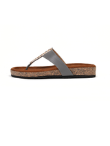 Lamoure Gunmetal Casual  Flat For Women Lmw039136 C591