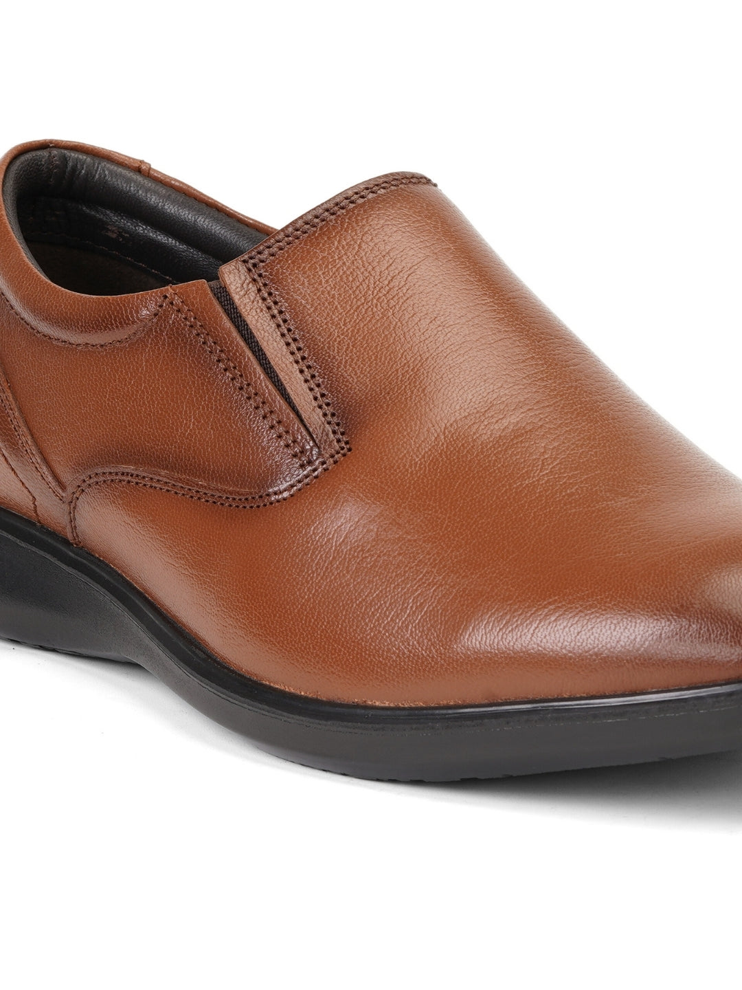 Zuup Tan Genuine Leather Formal Shoes For Men Zfm021017 C006