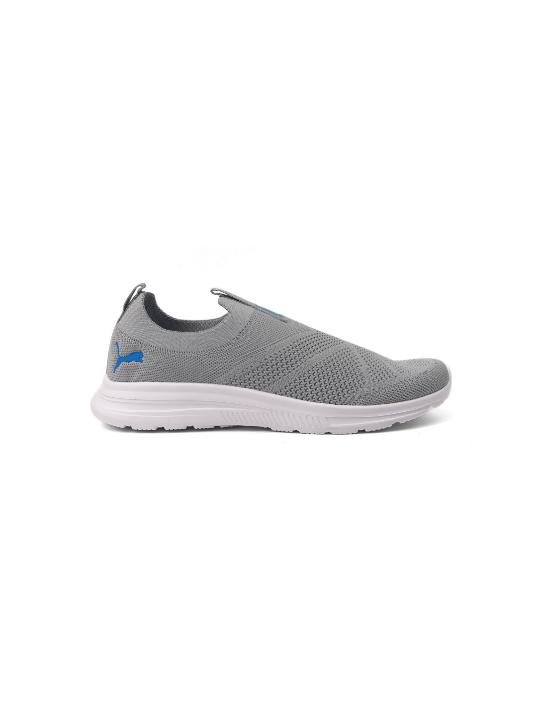 Puma Grey Blue Sports Shoes For Men Puma Cirque Slipon-31042001 C787