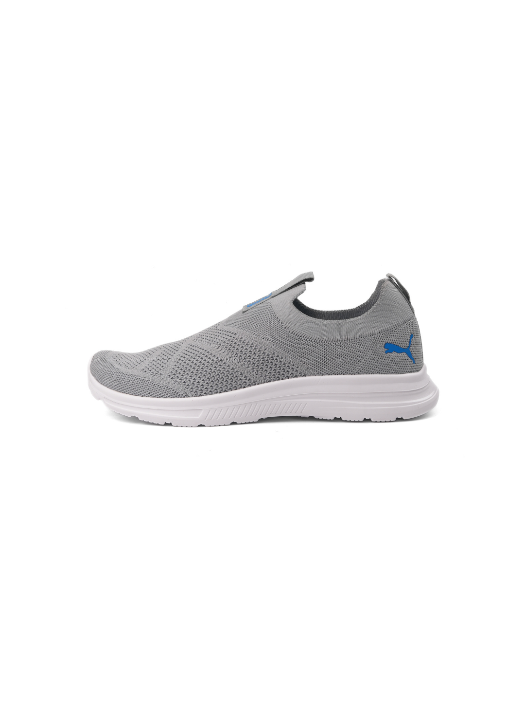 Puma Grey Blue Sports Shoes For Men Puma Cirque Slipon-31042001 C787