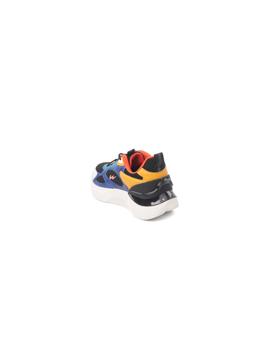 Campus Black/R.Blue Sports Shoes For Kids Turtle-22C-186 C947