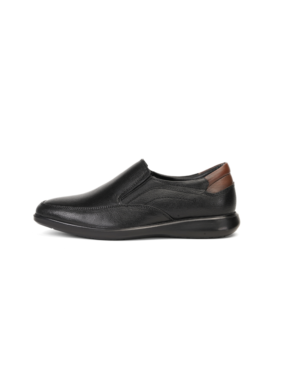 Zuup Black Genuine Leather Formal Shoes For Men Zfm021015 C001