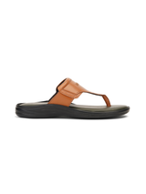 City Magic Tan Genuine Leather Thong Slipper For Men Cmm041003 C006