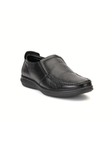Zuup Black Genuine Leather Formal Shoes For Men Zfm021042 C001