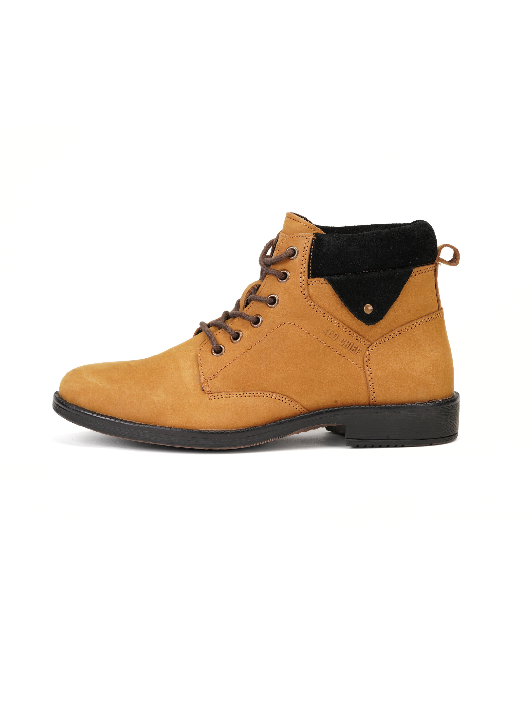 Extacy Rust Genuine Leather Boot Casual Shoes For Men Exm010208 C022