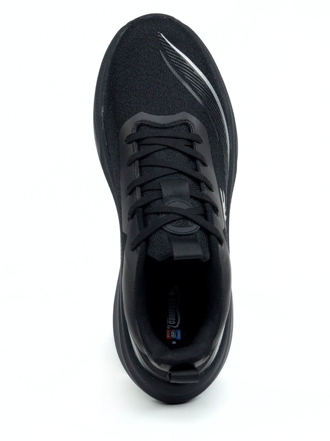 Red Chief Sports Black Running Shoes For Men R1703 001