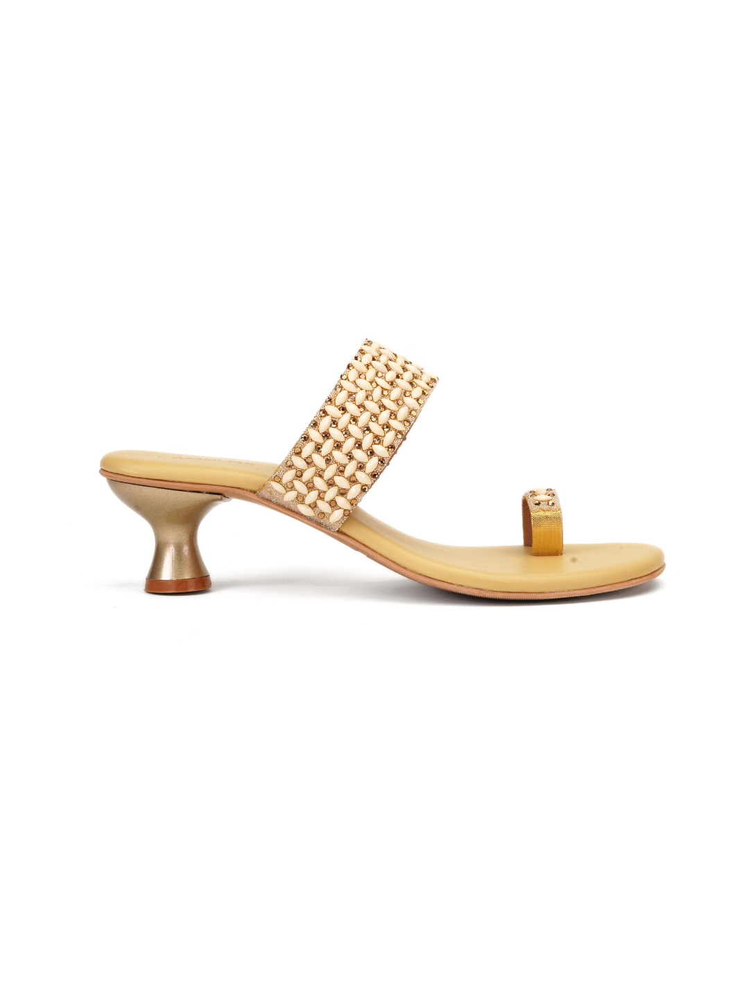 Lamoure Gold Fancy Heels For Women Lmw039116 C592