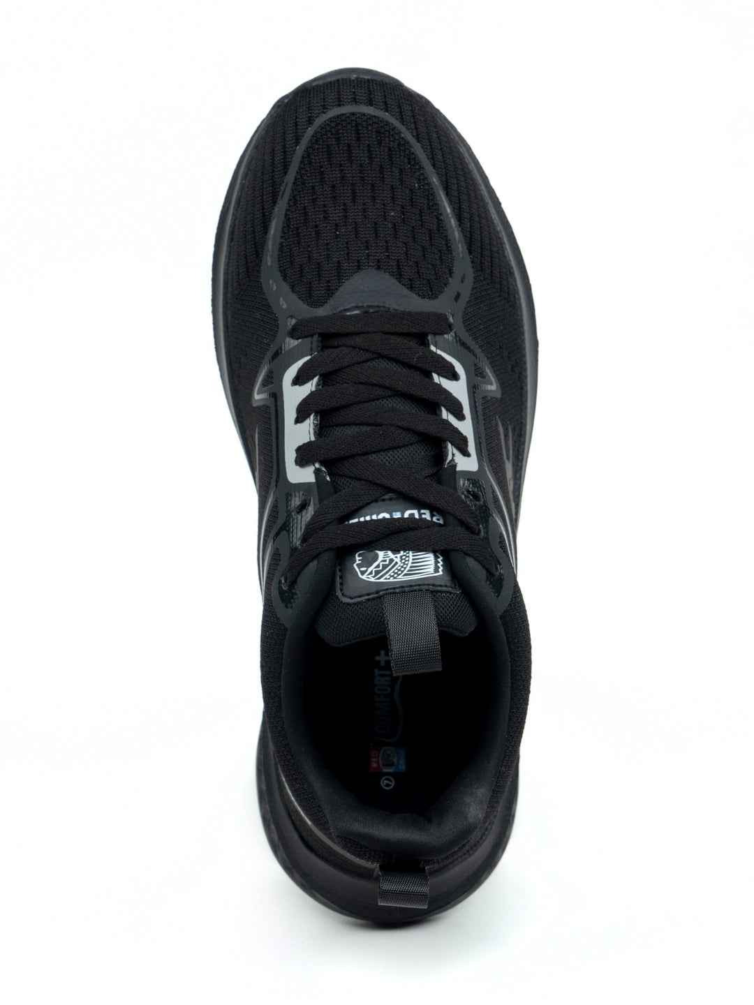 Red Chief Sports Black Running Shoes For Men R1707 001