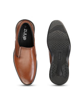 Zuup Tan Genuine Leather Formal Shoes For Men Zfm021017 C006