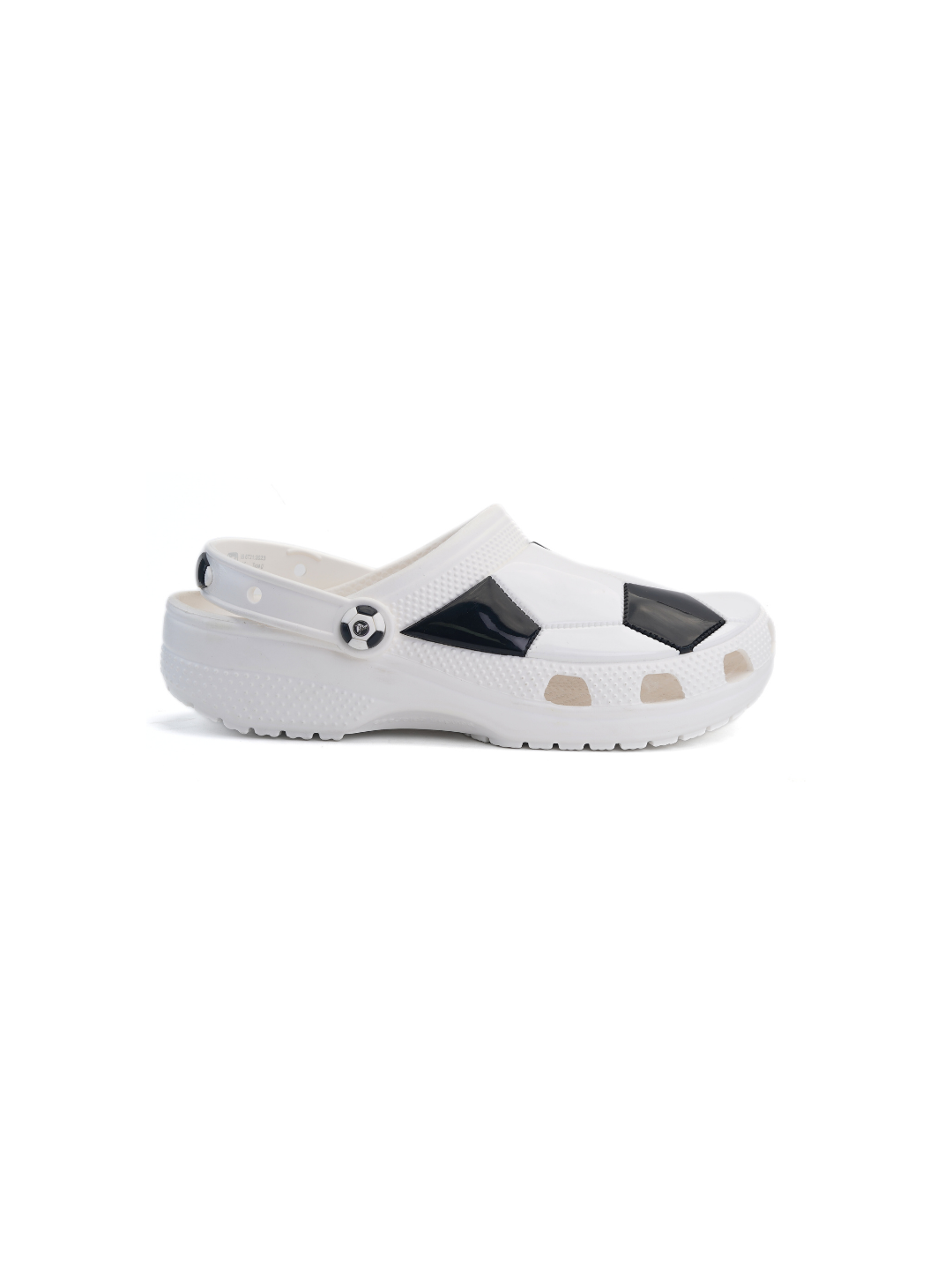 Crocs White/Black Flip Flop For Kids 210157-103 C059