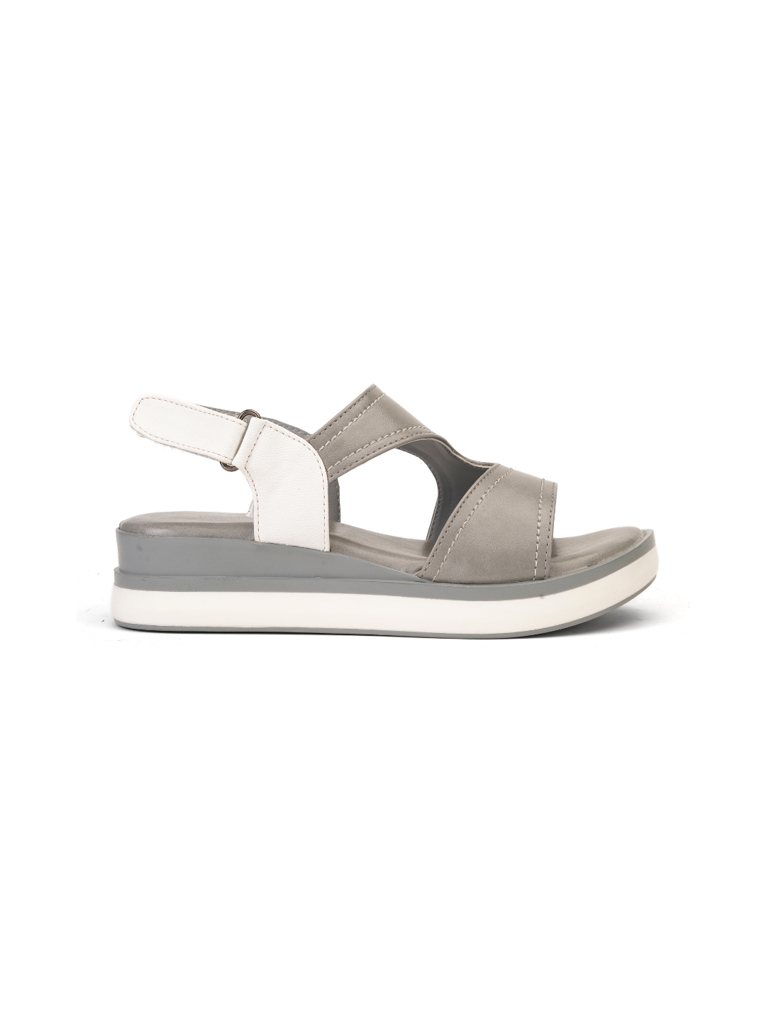 Lamoure Grey Casual Flat For Women Lmw049264 C005